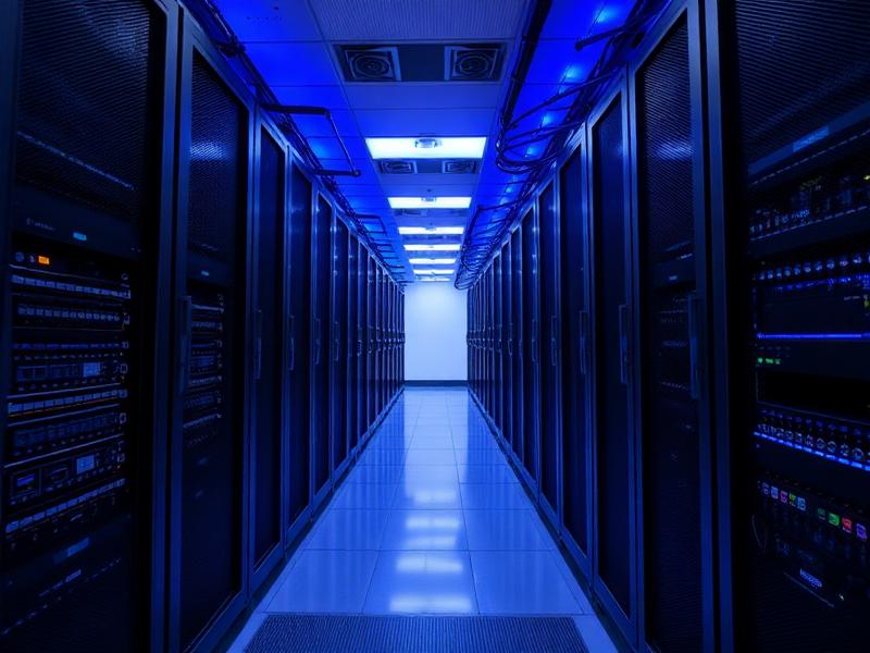 Professionnels travaillant sur une infrastructure réseau